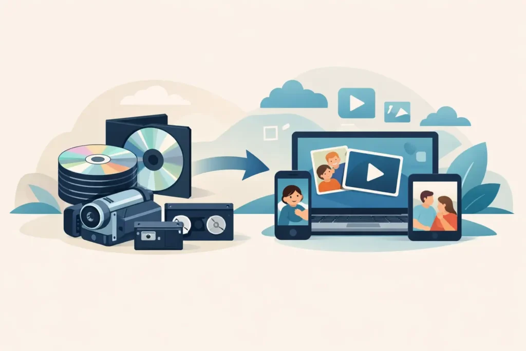 DVD Digitisation Service for Family Memories