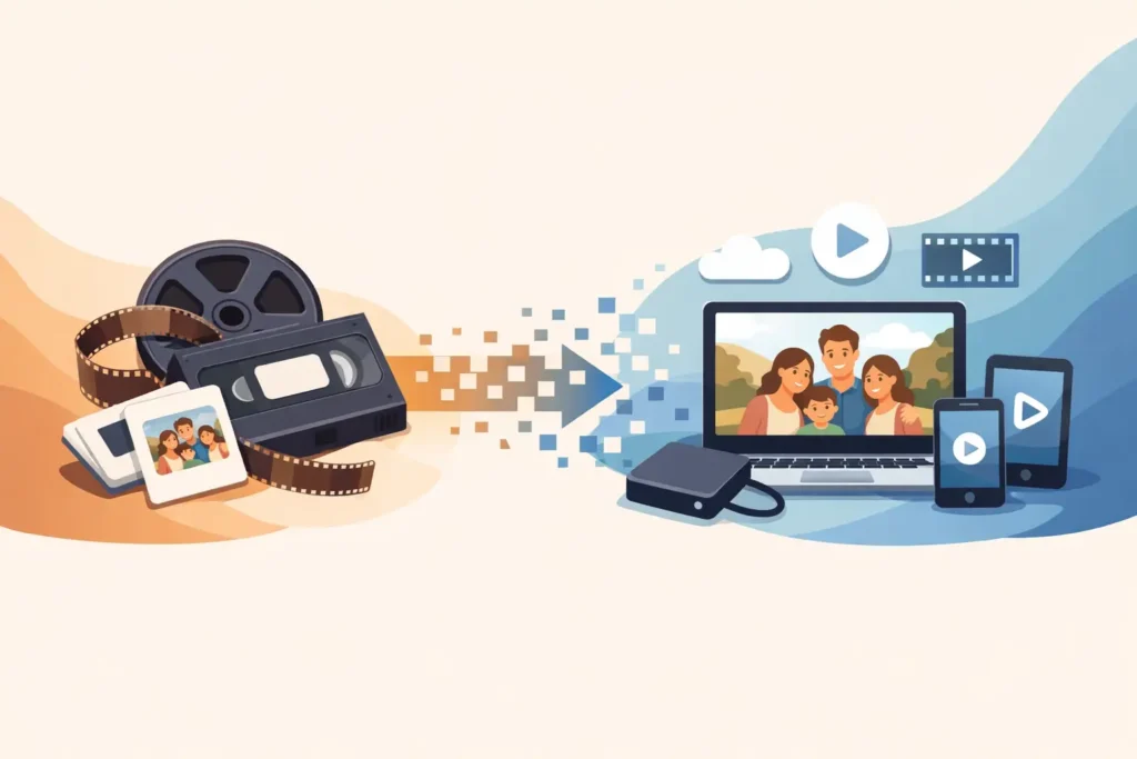 Video Digitisation for Treasured Family Films